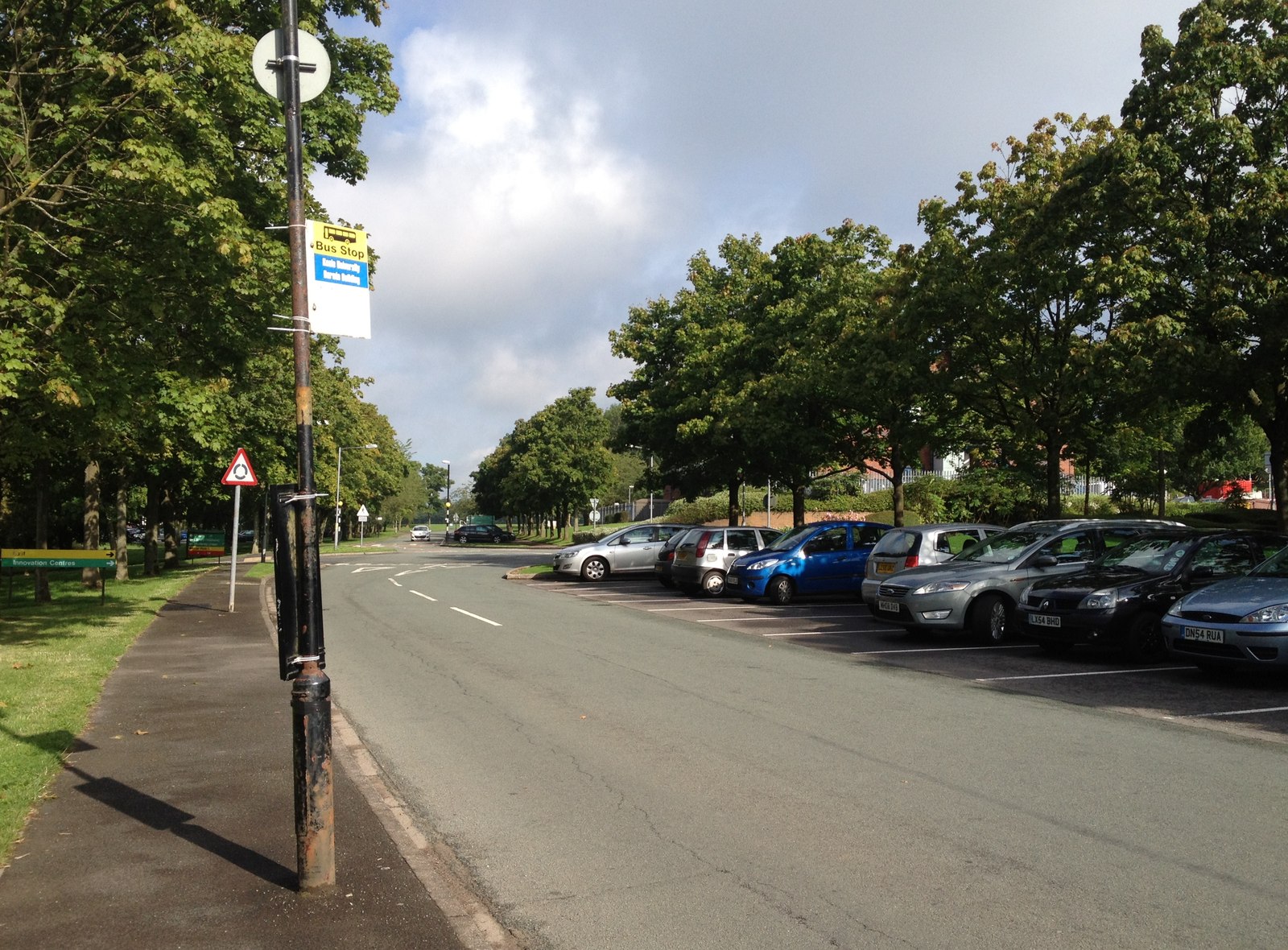 Car parking, University of Keele