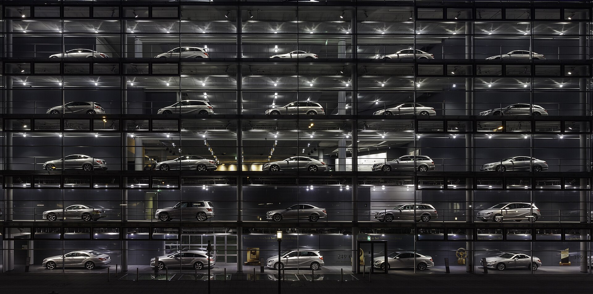 Mercedes-Benz dealership, Munich, Germany