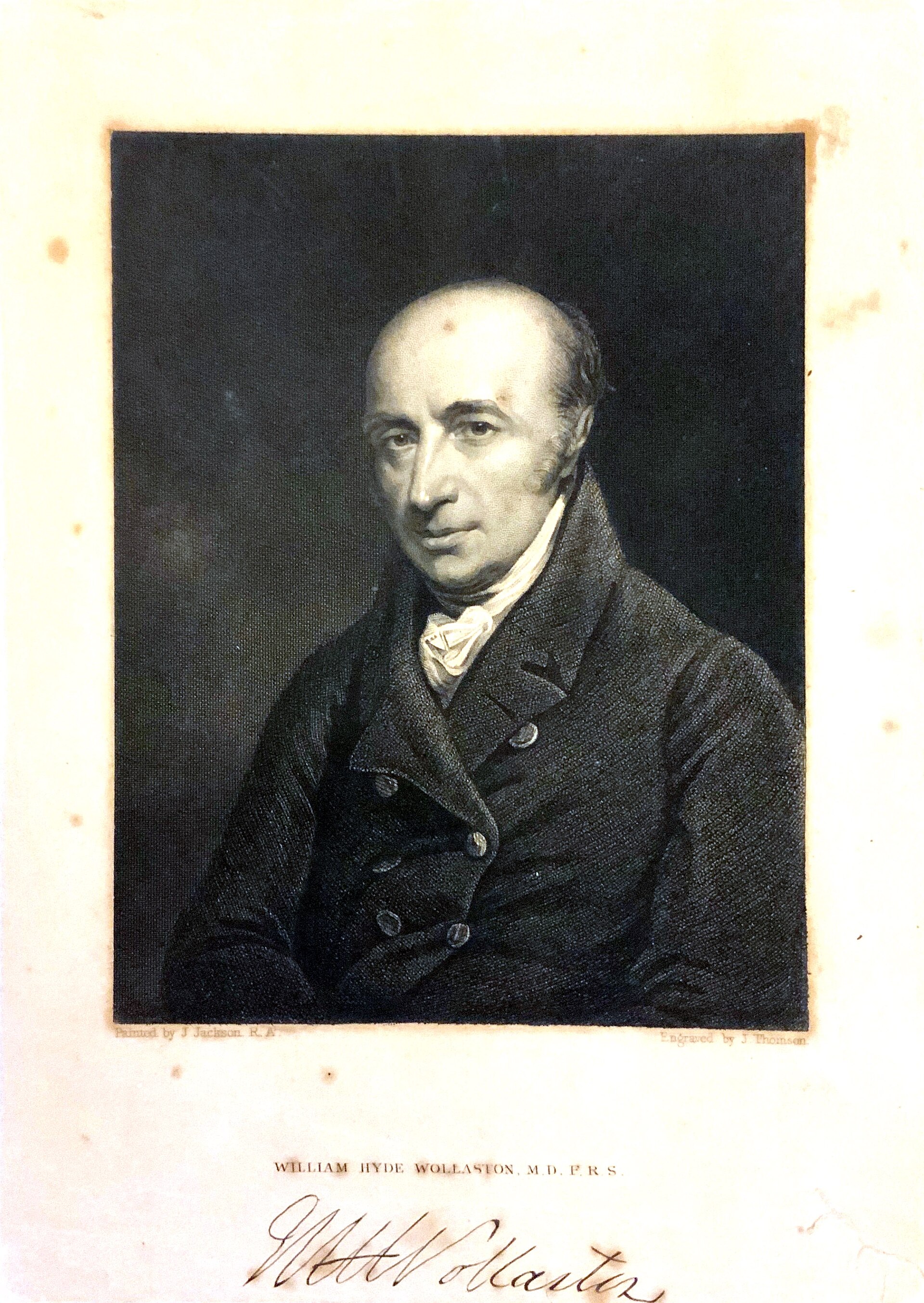 digital image of William Hyde Wollaston portrait