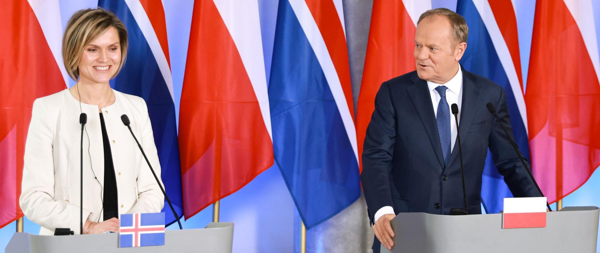 Prime Minister Donald Tusk met in Warsaw with Iceland's Prime Minister Kristrún Frostadóttir. "In times of geopolitical uncertainty, integration among like-minded states is beneficial, particularly in