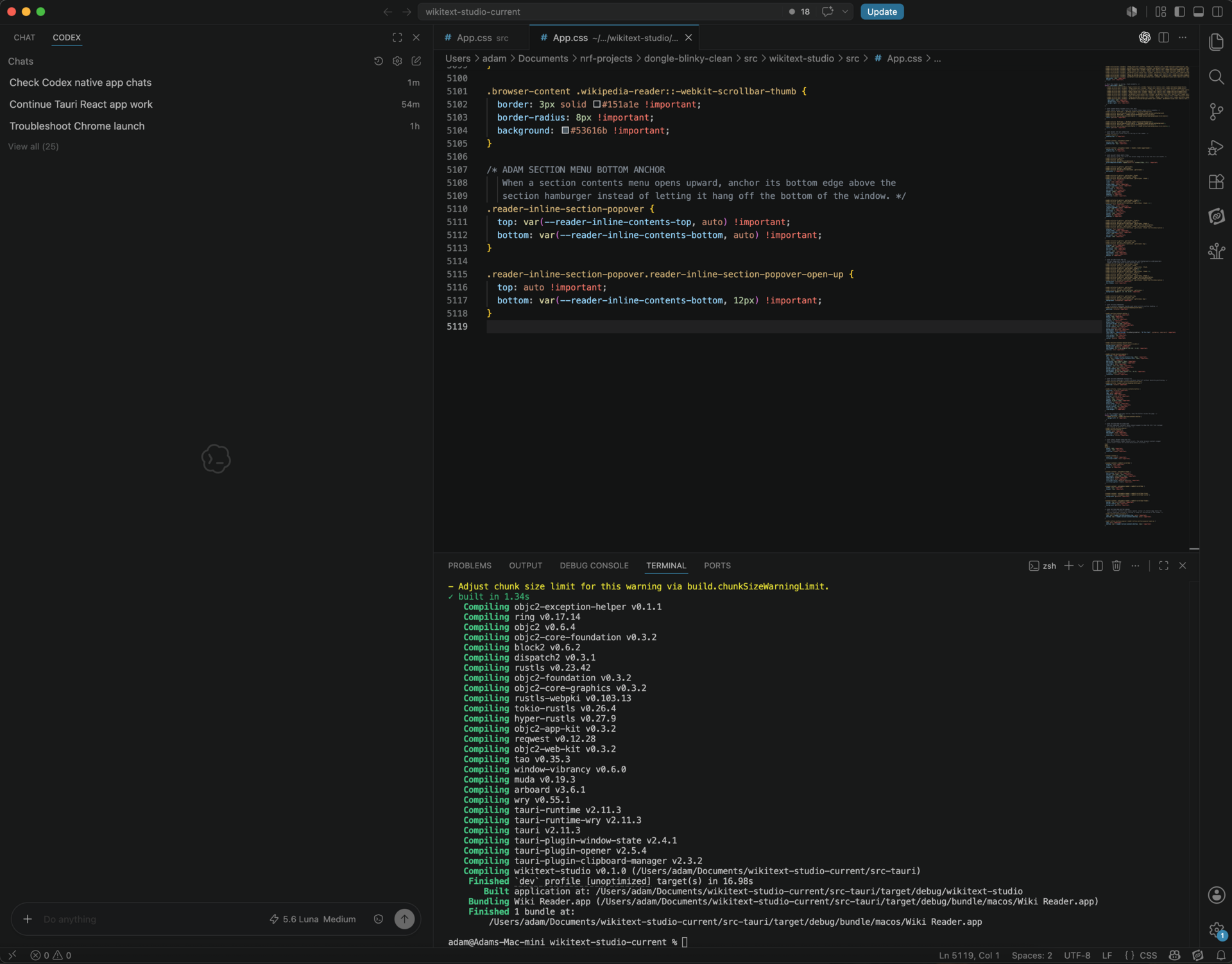 OpenAI Codex extention for VScode