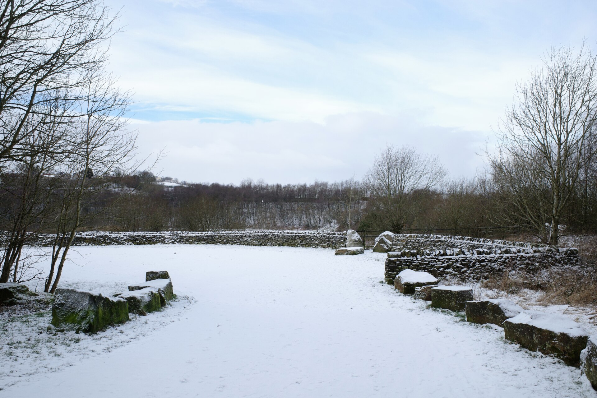 Car park, Horton Bank Country Park, Bradford